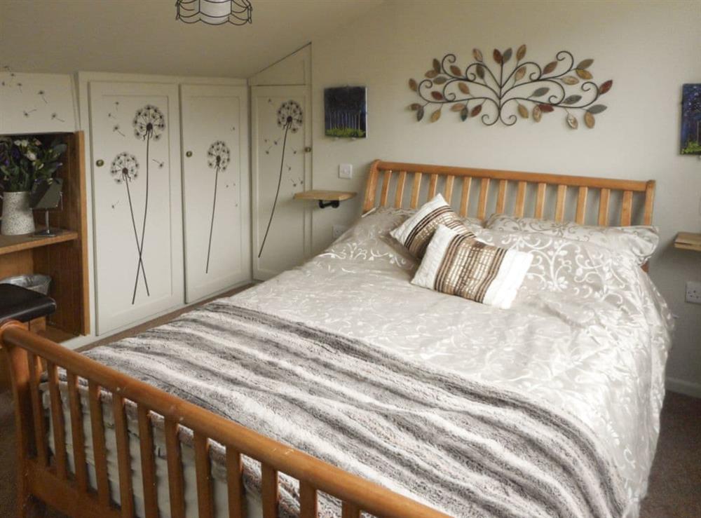 Relaxing double bedroom at Birkenhead Cottage in Hebden Bridge, Yorkshire, West Yorkshire