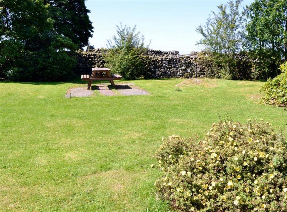 Garden at Birkerthwaite Farmhouse in Birker Fell, near Eskdale, Cumbria