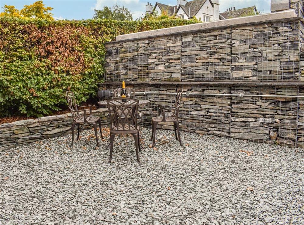 Sitting-out-area at Birkrigg in Windermere, Cumbria