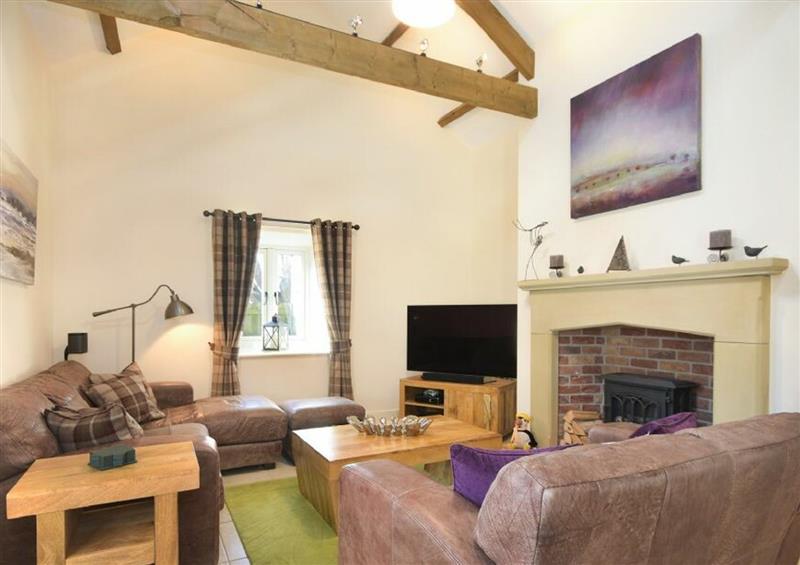 The living area at Birsley Cottage, Alnwick