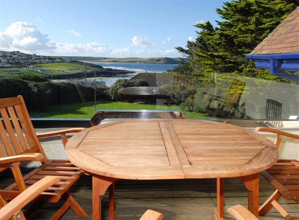 Balcony at Bishops View in , Rock & Polzeath