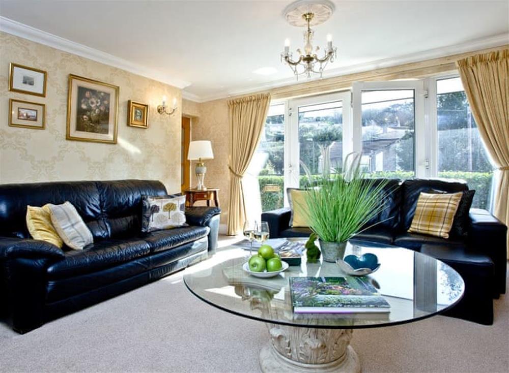Attractive living room at Bishopsgate in , Torquay