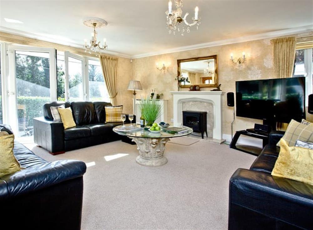 Elegant living room at Bishopsgate in , Torquay