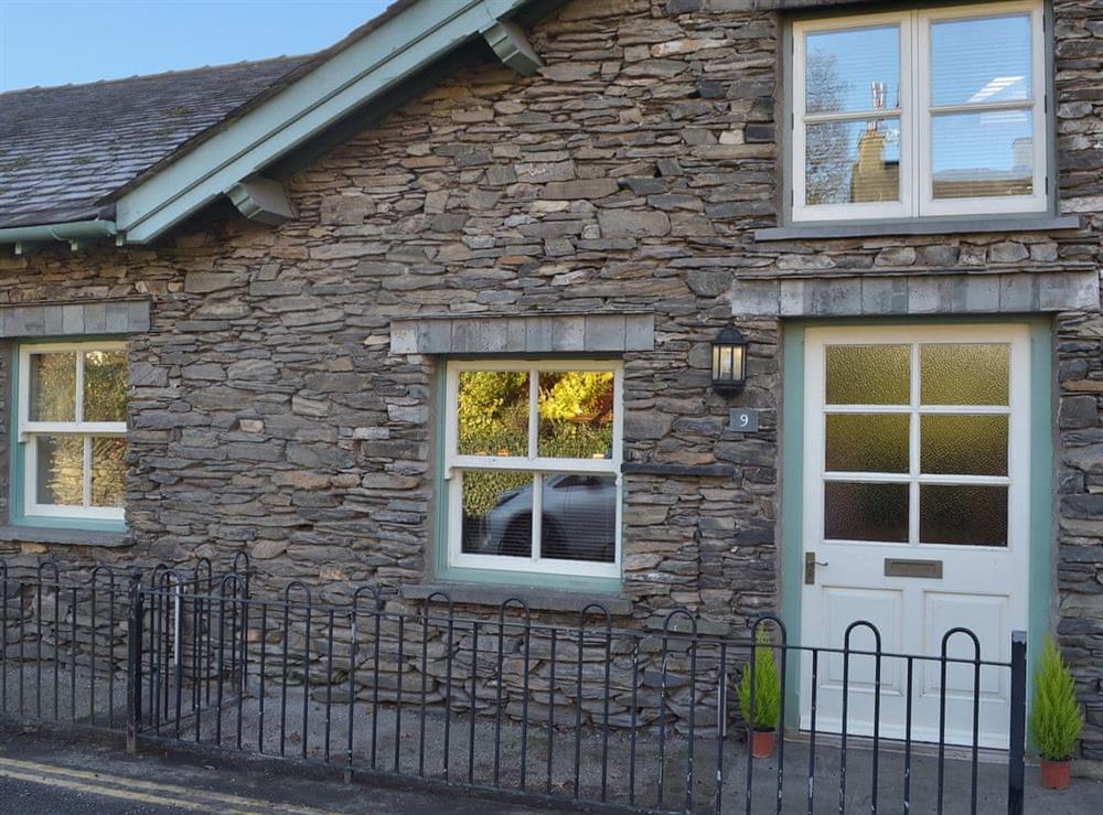 Traditional Lakeland slate-built cottage at Biskey Burrow in Bowness-on-Windermere, Cumbria