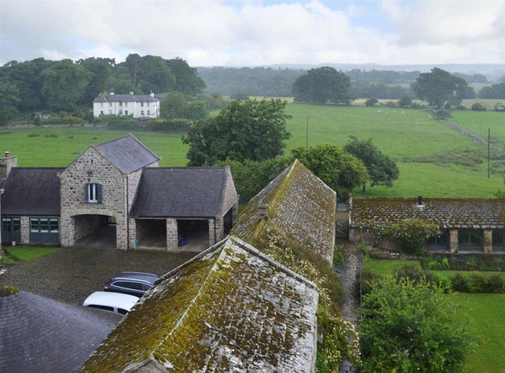 This quirky property is situated atop the gatehouse at The Gatehouse, 