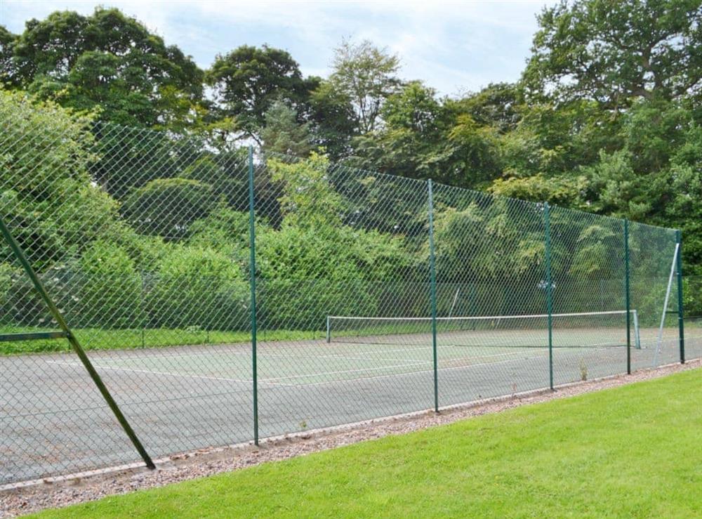 Tennis court at Tower Cottage, 