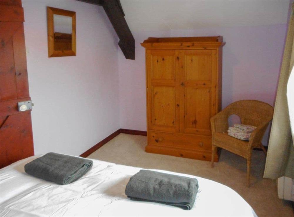 Comfortable double bedroom at Black Bull Cottage in Ugthorpe, near Whitby, Cleveland