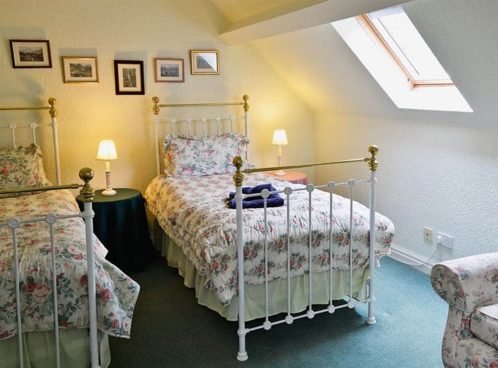 Twin bedroom at Black Combe Apartment in Ambleside, Cumbria
