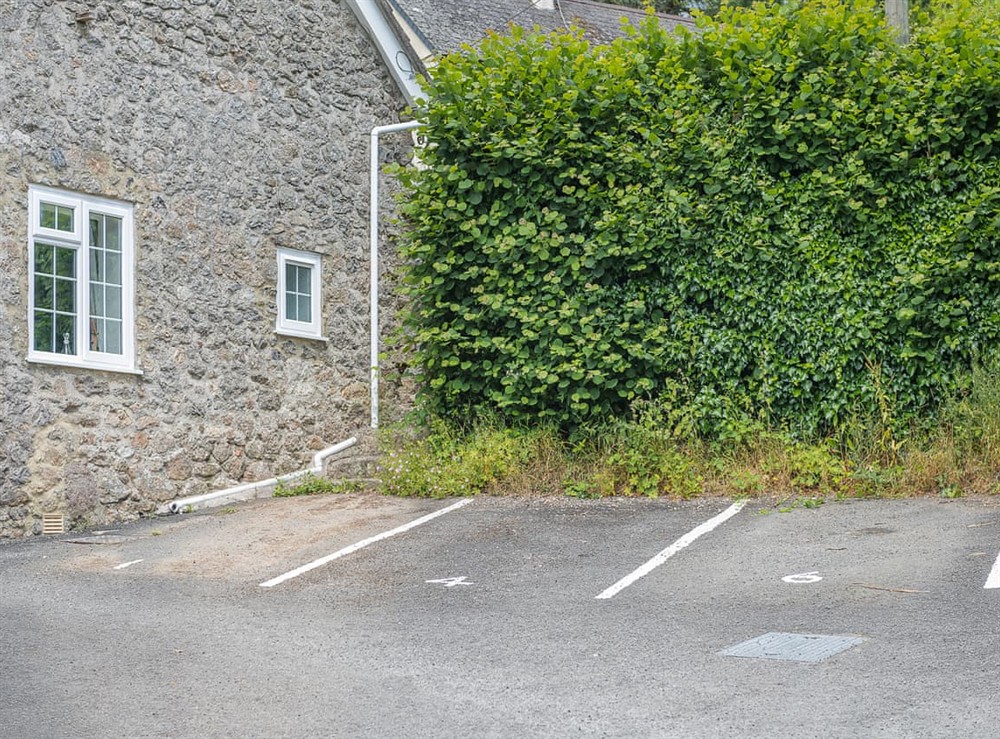 Parking at Black Hill View in Manaton, near Bovey Tracey, Devon