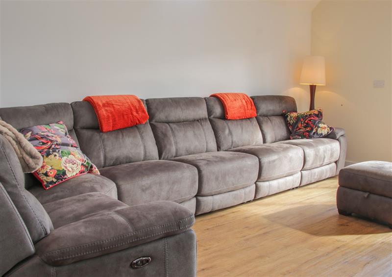 Relax in the living area at Black Lion Barn Retreat, Church Pulverbatch near Pulverbatch