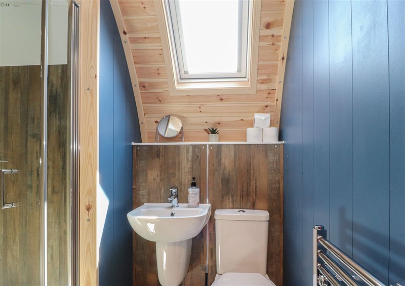 The bathroom at Black Moss, Clitheroe
