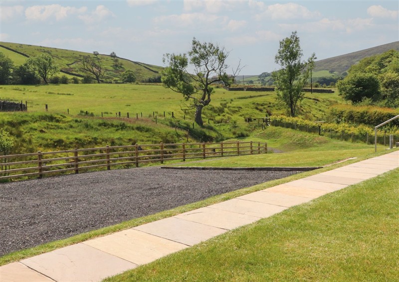 This is the garden at Black Moss, Clitheroe