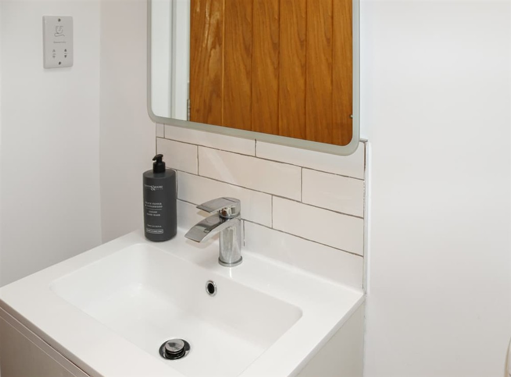 Bathroom at Black Seal Barn in Llanfechell, Gwynedd