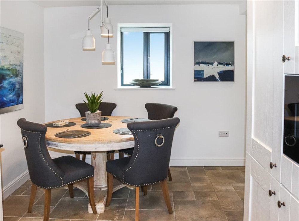 Dining Area at Black Seal Barn in Llanfechell, Gwynedd