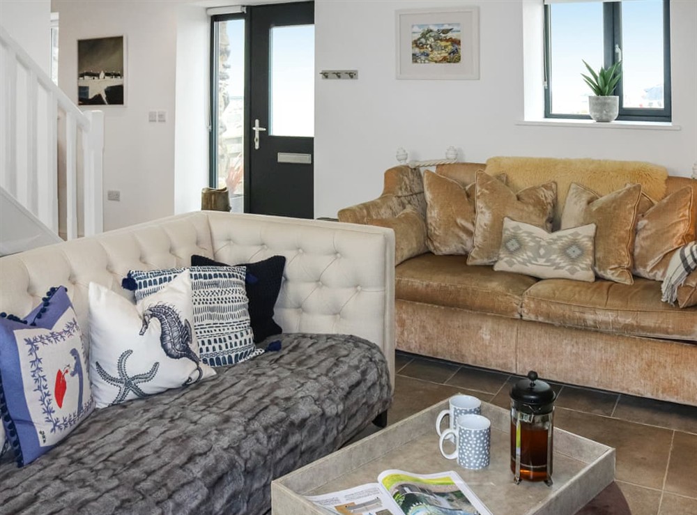 Living area (photo 4) at Black Seal Barn in Llanfechell, Gwynedd
