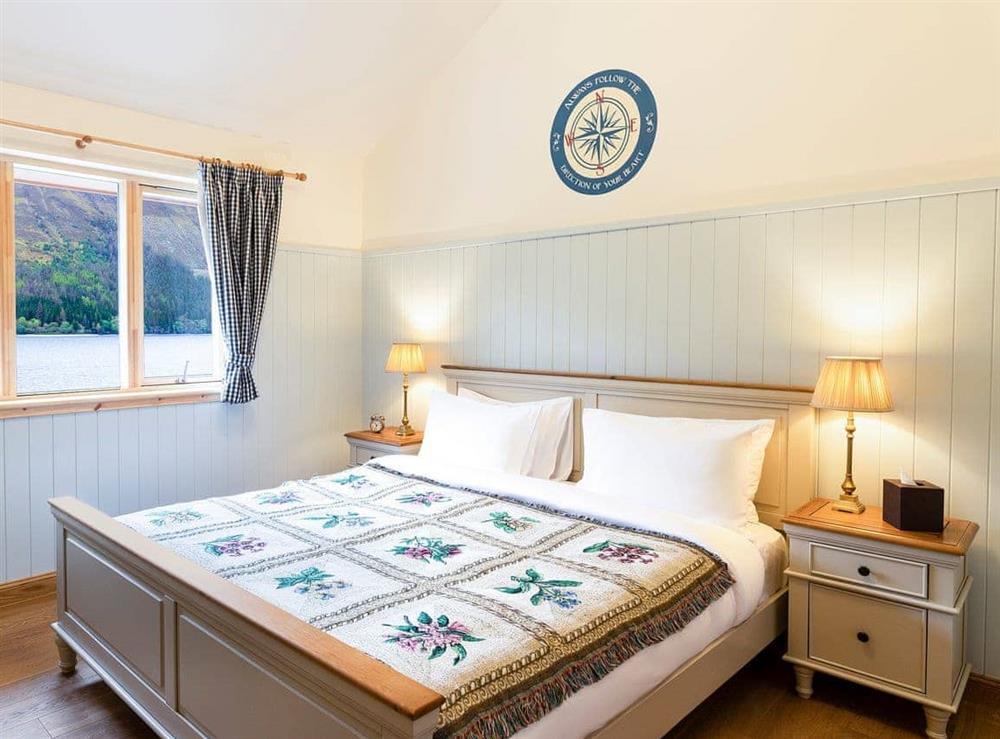 Master bedroom at Mist Oer the Loch, 
