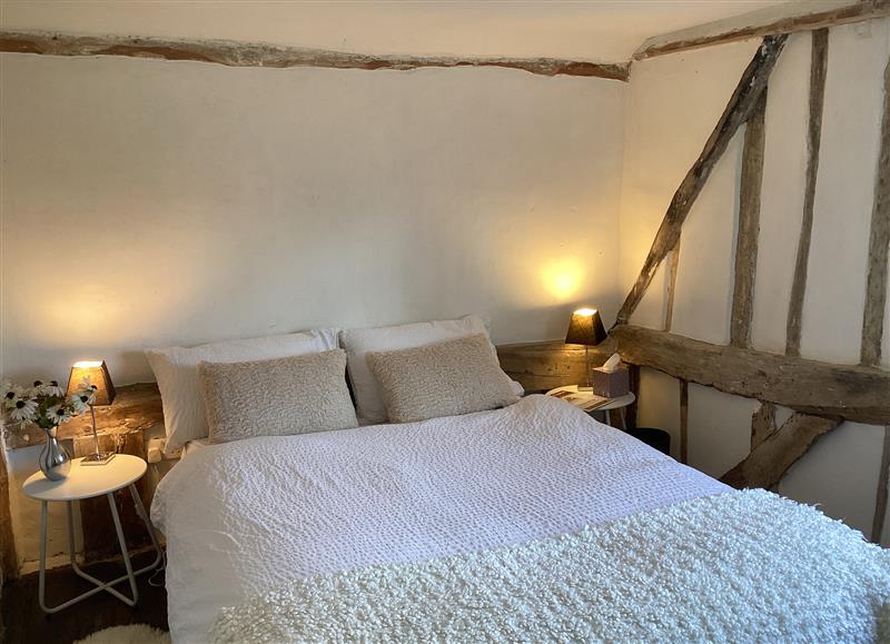 One of the 2 bedrooms at Black Sheep Cottage, Peasenhall near Saxmundham