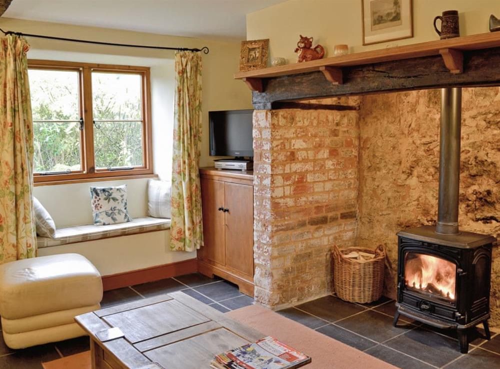 Living room at Blackberie Cottage in Beaminster, Dorset