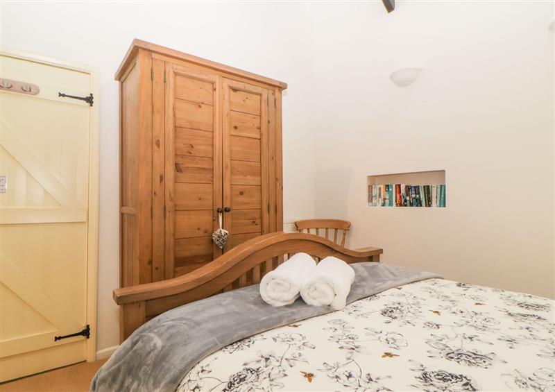 One of the 3 bedrooms at Blackberry Cottage, Slapton