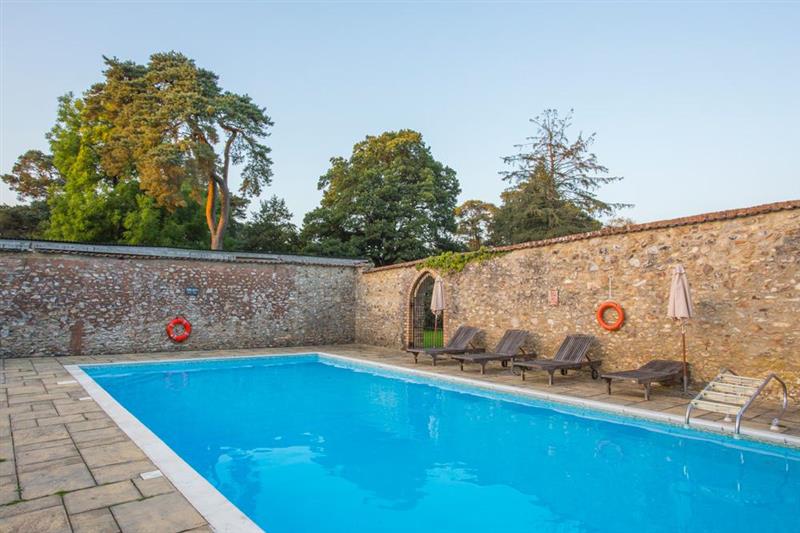 Swimming pool at Blackdown Manor, Taunton, Somerset