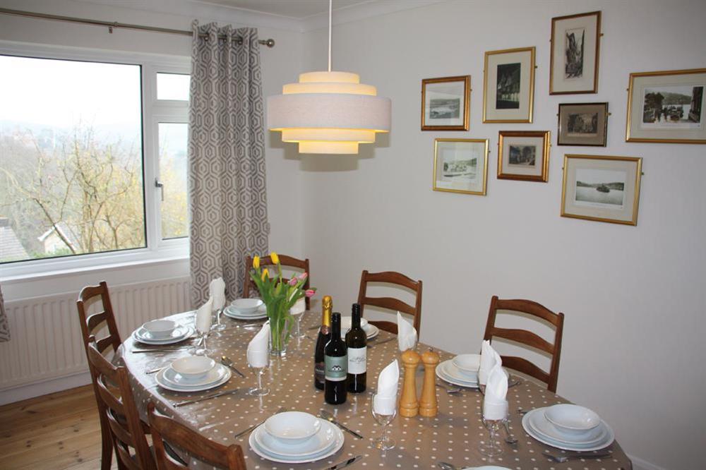 Dining table seating 8 guests