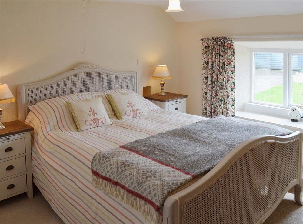 Double bedroom at Blackhill Gate Cottage in Kettlehulme, near Whaley Bridge, Derbyshire