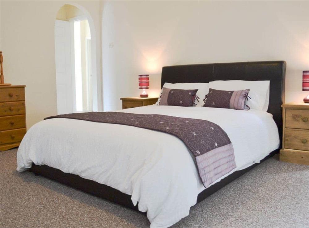 Double bedroom at Blackmoor Farmhouse in Ludchurch, near Amroth, Dyfed