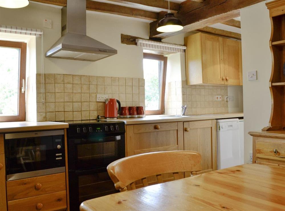 Well equipped kitchen/ dining room at Stable Cottage, 