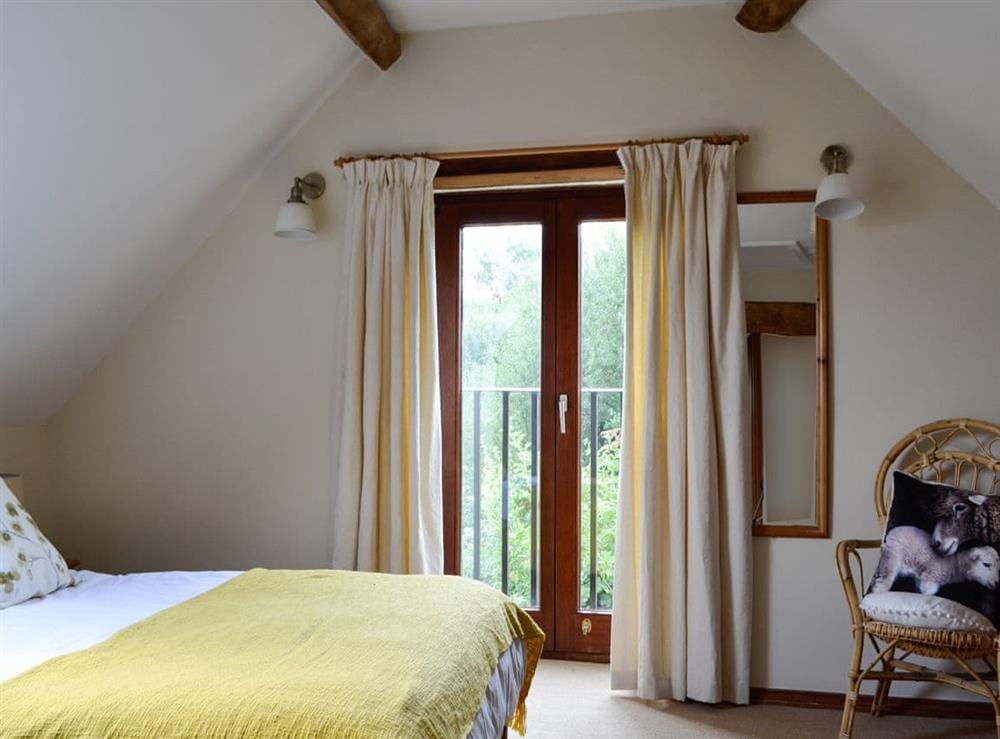 Double bedroom at Well Cottage, 