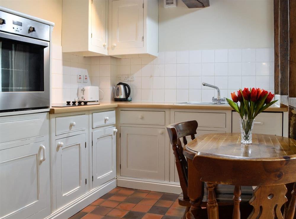 Kitchen & dining area at Well Cottage, 