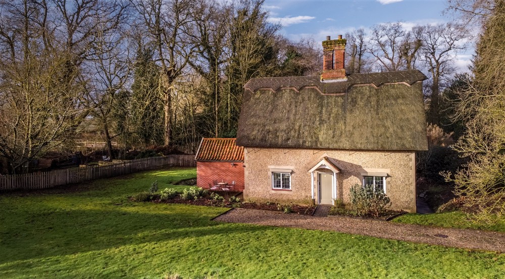 The exterior of Blacksmiths Cottage, Norfolk