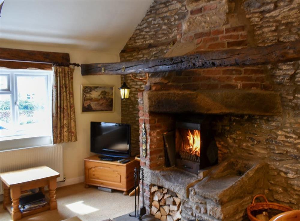 Open plan living space at Blacksmiths Cottage in Gillamoor, near Kikbymoorside, North Yorkshire