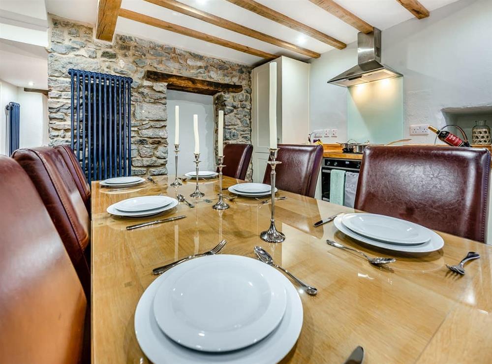Dining Area at Blacksmiths Cottage in Pembroke, Dyfed