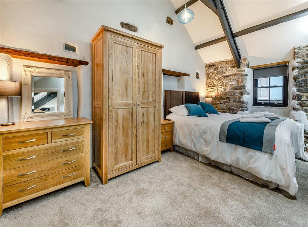 Double bedroom at Blacksmiths Cottage in Pembroke, Dyfed