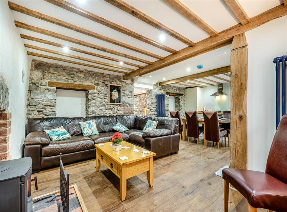Living area (photo 3) at Blacksmiths Cottage in Pembroke, Dyfed
