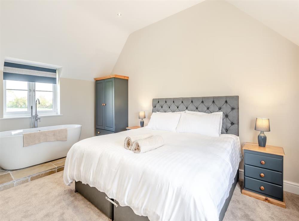 Double bedroom at Blacksmiths Cottage in South Leverton, near Retford, Nottinghamshire