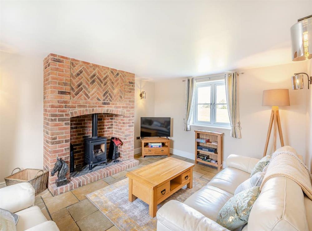 Living room at Blacksmiths Cottage in South Leverton, near Retford, Nottinghamshire
