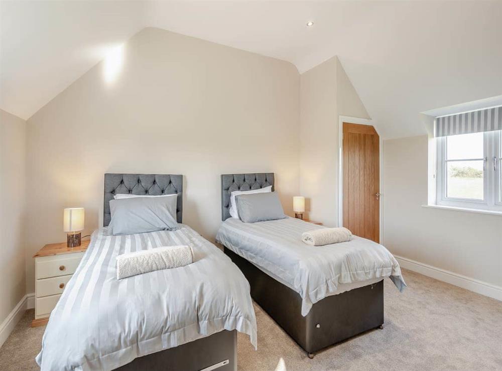 Twin bedroom at Blacksmiths Cottage in South Leverton, near Retford, Nottinghamshire