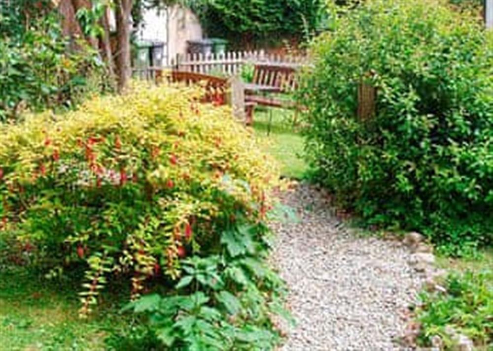 Garden and grounds at Blacksmiths Cottage in Stiffkey, Norfolk., Great Britain