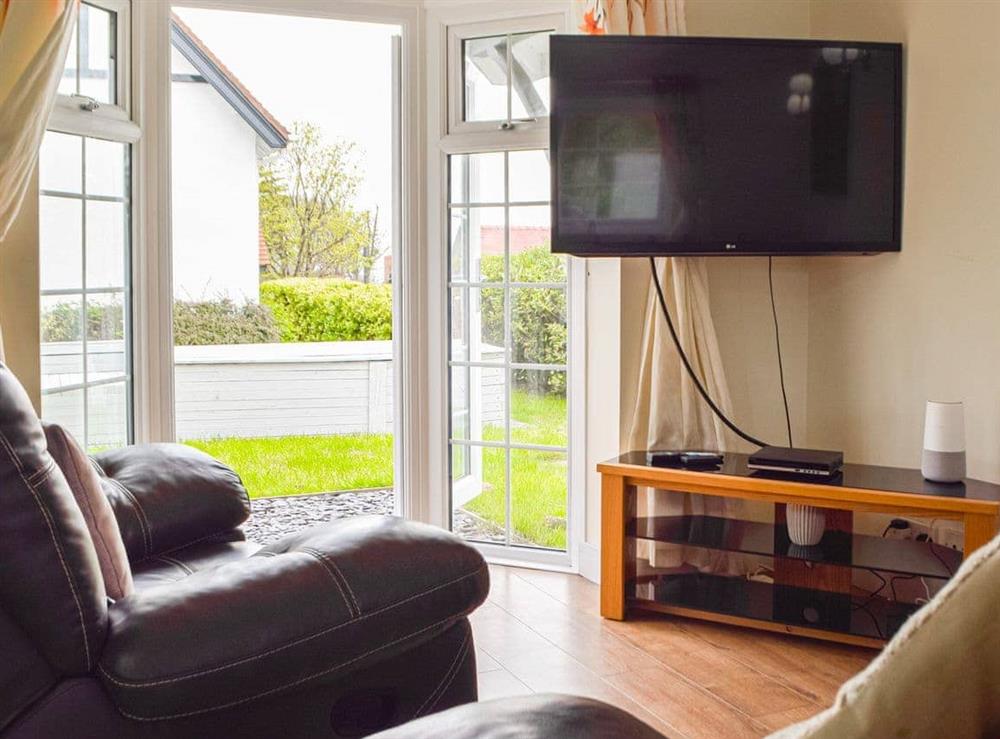 Living area at Blackthorn Cottage in Aberporth, near Llangrannog, Dyfed