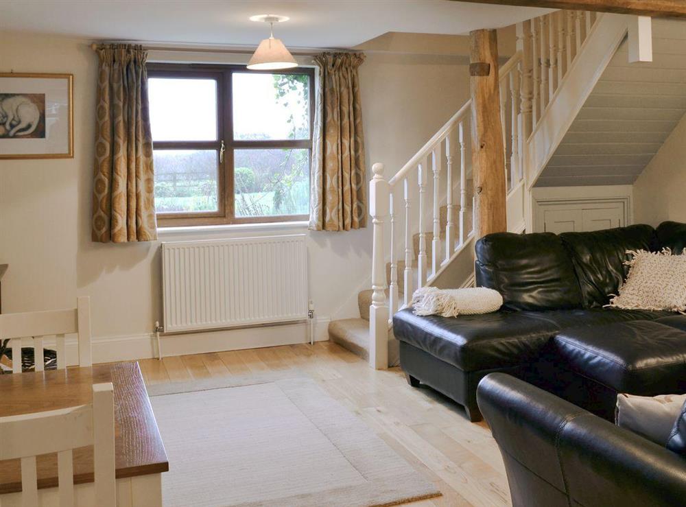 Living room at Blackthorn Cottage in Norton Disney, near Newark, Lincolnshire