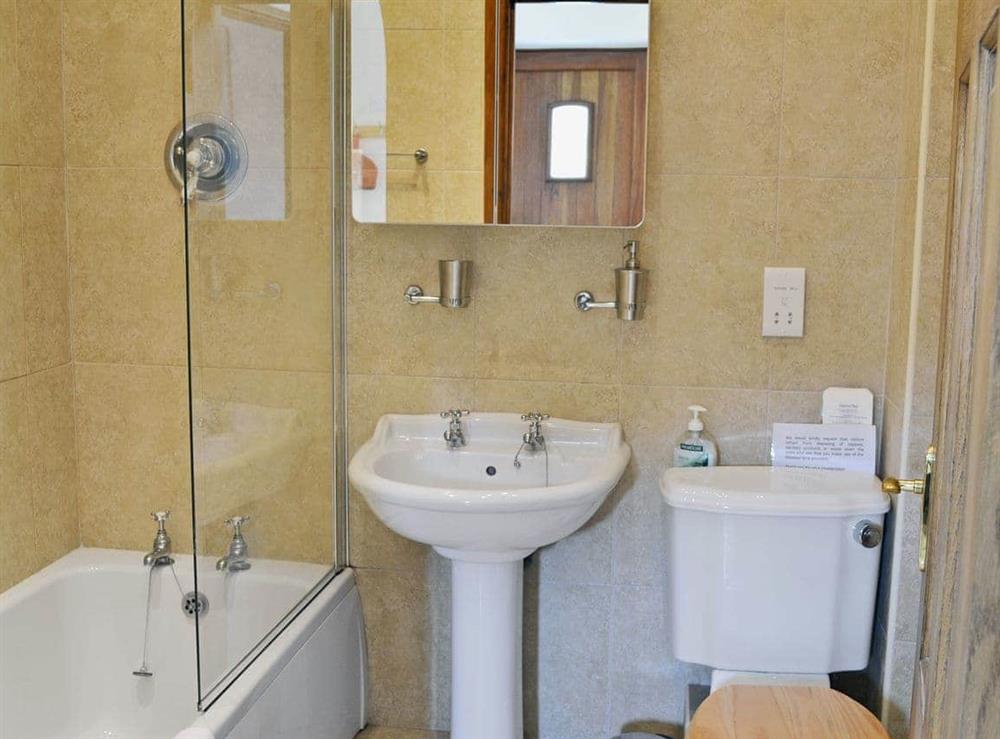 Bathroom at Blackthorn Cottage in Swan Pool, near Falmouth, Cornwall