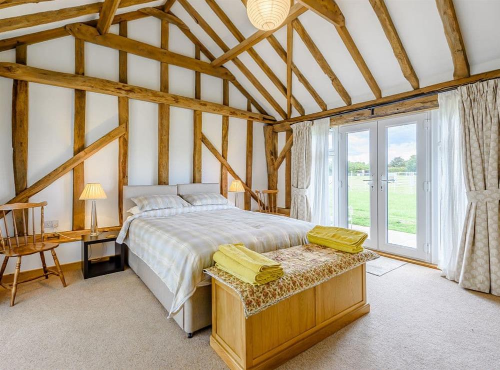 Double bedroom at Blackwell Barn in Raydon near Ipswich, Suffolk