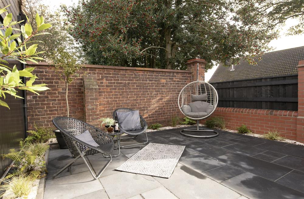 The south facing patio is the perfect suntrap