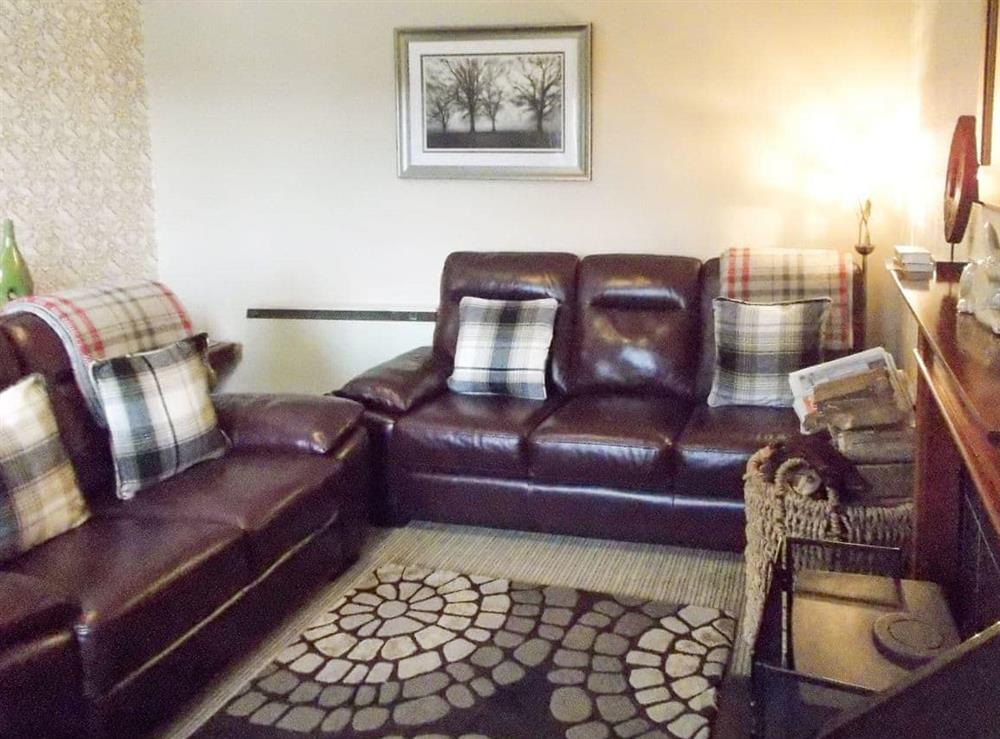 Ample comfy seating within living room at Blaeberry Cottage  in Nr. Lockerbie, Dumfriesshire