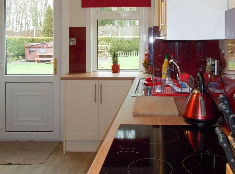 Fully appointed kitchen at Blaeberry Cottage  in Nr. Lockerbie, Dumfriesshire