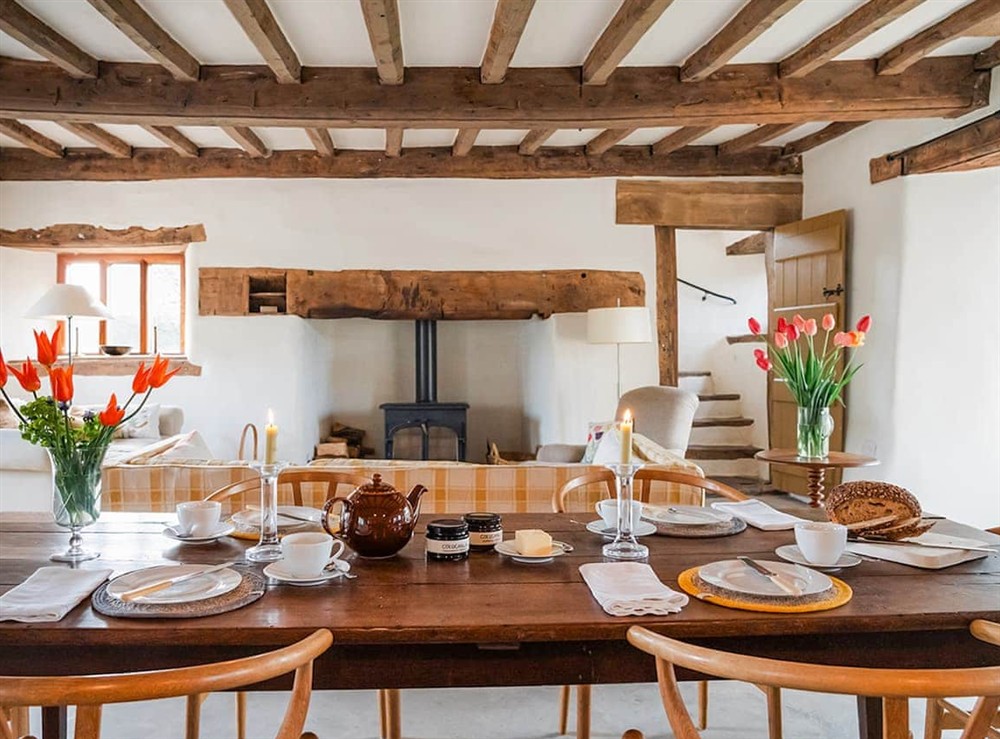 Kitchen/diner at Blaenau in Boughrood Brecon, Powys