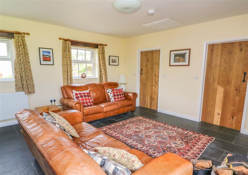 Relax in the living area at Blaenffynnon Bach, Trelech near Crymych