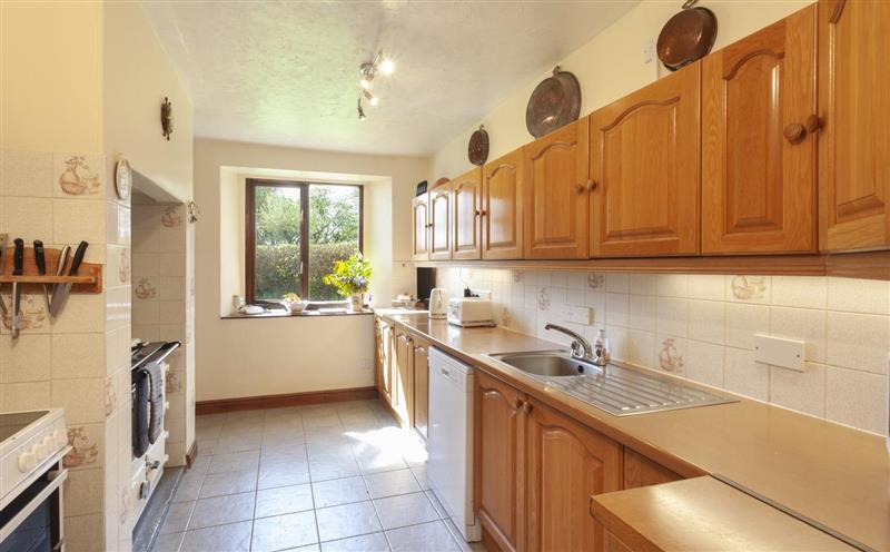 The kitchen at Blagdon Cottage, Wheddon Cross