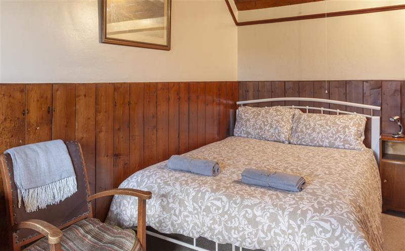 This is a bedroom at Blagdon Cottage, Wheddon Cross